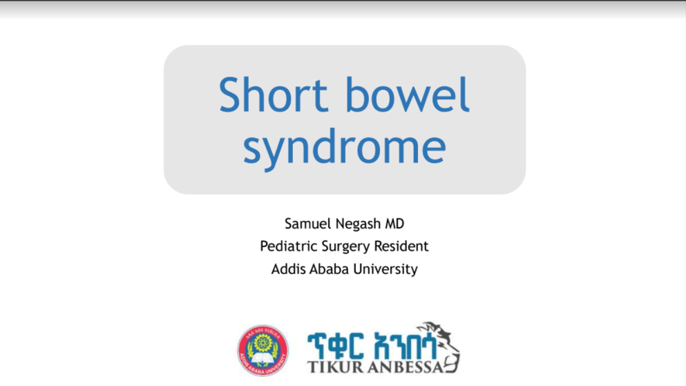 short bowel syndrome